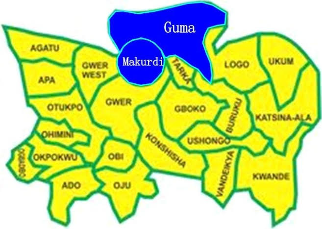 Map of Benue