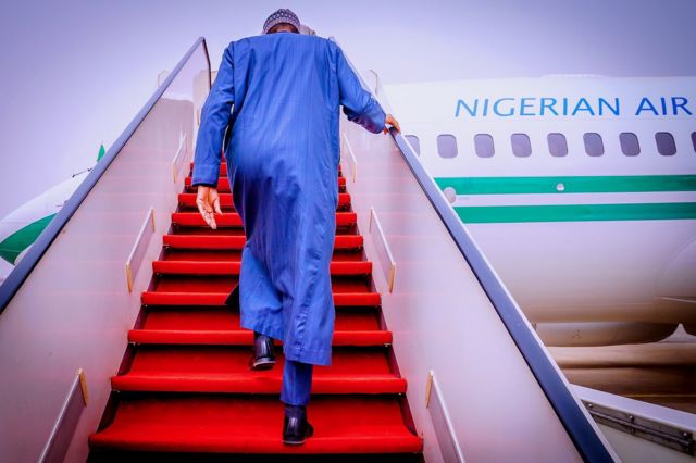 Buhari departs
